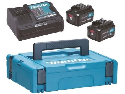 Makita Aku sada CXT 12V 2xBL1041B + rýchlonabíjačka DC10SB + systainer