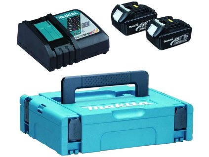 Makita 197952-5 sada Li-ion LXT 18V 2ksBL1830B 1ksNabíjacie zariadenieDC18RC 1ksMakpac