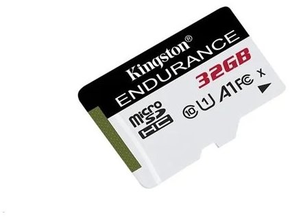 KINGSTON microSDHC 32 GB High Endurance Class 10 UHS-I U1 (čítanie/zápis: 95/30 MB/s)