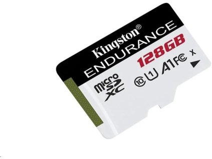 Kingston micro SDXC 128GB High Endurance Class 10 UHS-I U1 (čítanie/zápis: 95/45MB/s) SDCE/128GB