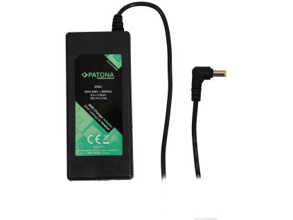 Patón PT2562 Premium, notebookový adaptér, Asus, 5,5 x 2,5mm, 19V/4.74A, 90W