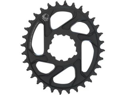 sram x sync 2 eagle oval black 32z prevodnik ien325600