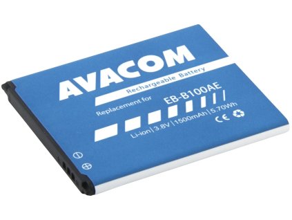 530492 avacom bateria do mobilu samsung galaxy ace 3 li ion 3 8v 1500mah nahrada eb b100ae gssa b100 1500