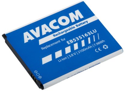530618 avacom bateria do mobilu samsung grand neo li ion 3 8v 2100mah nahrada eb535163lu gssa i9060 s2100