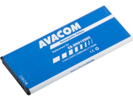 530630 avacom bateria do mobilu samsung n910f note 4 li ion 3 85v 3000mah nahrada eb bn910bbe gssa n910f s3000