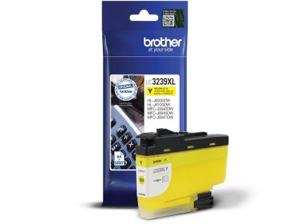 Brother atrament LC-3239XLY žltý (5000 strán) - originálne LC3239XLY