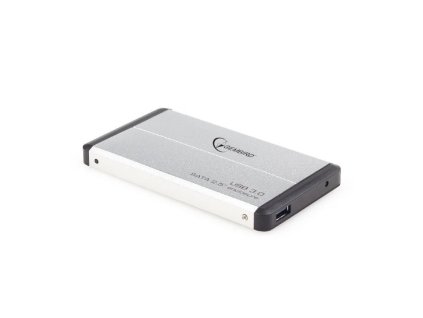 Gembird EE2-U3S-2-S 2.5" box, strieborný
