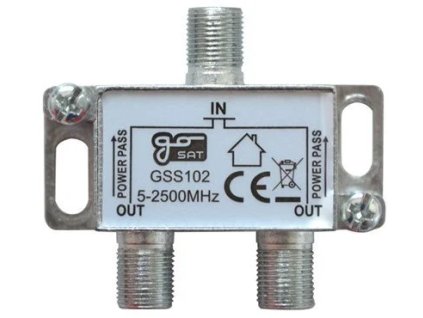 Rozdeľovač antén GoSat GSS102 2 výstupy