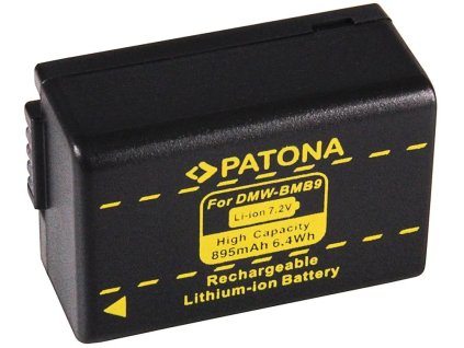 Patón PT1092 - Panasonic DMW-BMB9 895mAh Li-Ion