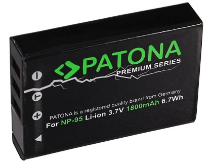 Patón PT1273 - Fuji NP-95 1800mAh Li-Ion Premium