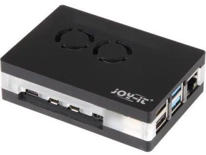 joy it case acryl fan pro pi 4 b cerna ien333008