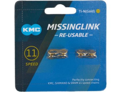 spojka reťaze KMC X11 Ti-N rýchlosťou - 2ks C11GR0000