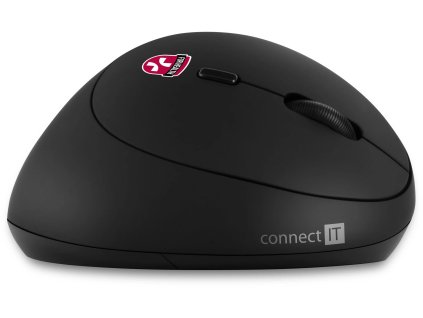 Connect IT For Health Ladies, ergonomická vertikálna myš, bezdrôtová CMO-2600-BK