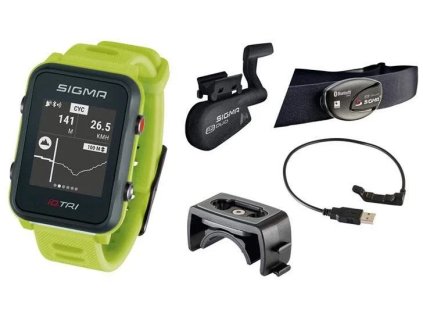 SIGMA iD.TRI set - neon zelená 24270