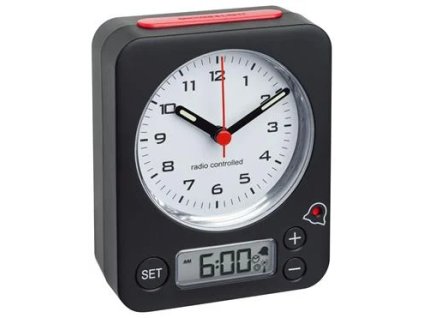 TFA analógový budík s rádiovo riadeným časom 60.1511.01.05 COMBO TFA60.1511.01.05