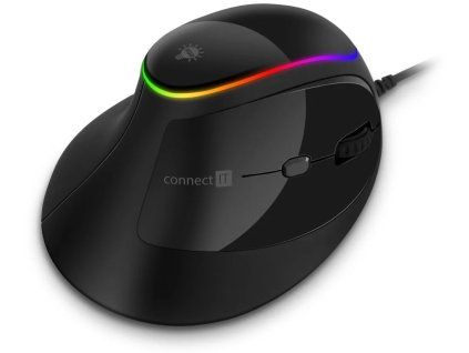 connect it cmo 2800 bk ergonomicka vertikalni opticka mys cerna ien341168
