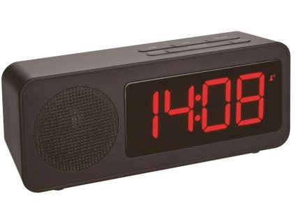 TFA Budík s rádiom, DCF časom a USB výstupom na dobíjanie mobilných zariadeniu 60.2546.01 TFA60.2546.01