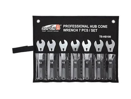 SuperB - Sada profesionálnych kuželových kľúčov - TB-HB100