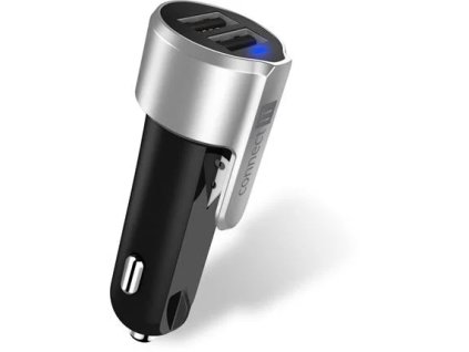 Connect IT Emergency Car Charger záchranárska nabíjačka do auta, strieborná CCC-7070-SL
