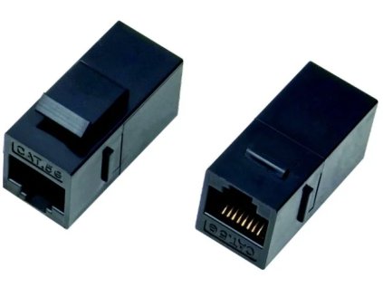 DATACOM Panelová spojka UTP CAT5E 2xRJ45 (8p8c) priama