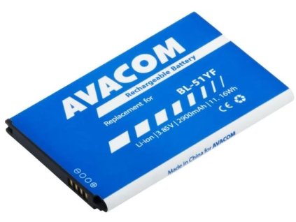 502521 avacom baterie do mobilu lg h815 g4 li ion 3 85v 2900mah nahrada bl 51yf gslg lg320 s2900