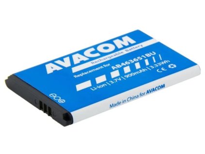 498171 avacom baterie do mobilu samsung b3410 corby plus li ion 3 7v 900mah nahrada ab463651bu gssa s5610 900