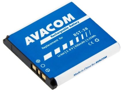 501849 avacom baterie do mobilu sony ericsson s510i k770 li ion 3 6v 930mah nahrada bst 38 gsse bst38 s930