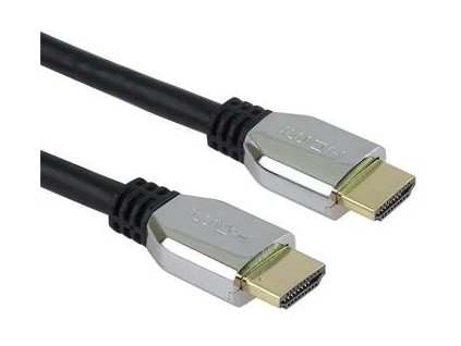 Kábel PremiumCord ULTRA HDMI 2.1 High Speed + Ethernet 8K@60Hz, pozlátený 2 m