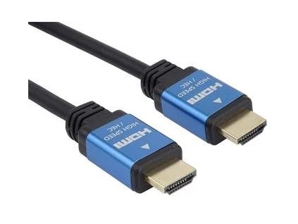 Kábel PremiumCord 4K HDMI 2.0b High Speed + Ethernet, pozlátené konektory HQ, 3 m