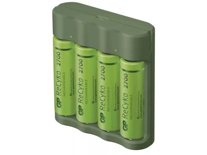 Nabíjačka batérií GP Everyday B421 4× AA ReCyko 2700 USB