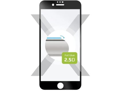 Ochranné tvrdené sklo FIXED Full-Cover pre Apple iPhone 7/8/SE (2020/2022)