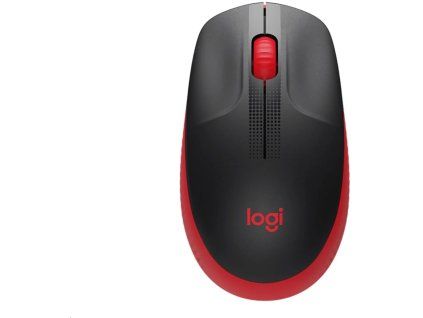 logitech wireless m190 cerno cervena ien367014