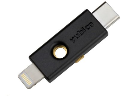 YubiKey 5Ci - USB-C, Lightning, kľúč/token s viacfaktorovou autentizáciou, podpora Smart Card (2FA)