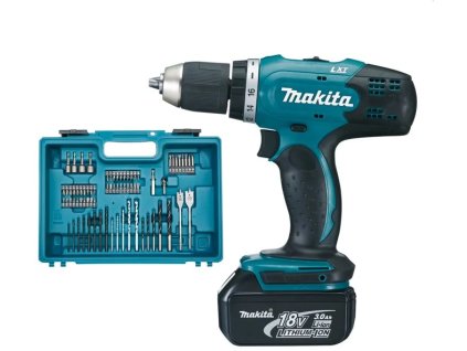 Makita DDF453SFX1 Akumulátorový vŕtací skrutkovač s príslušenstvom Li-ion LXT 18V/3,0Ah
