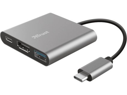 Trust Dalyx 3-in-1 Multiport USB-C adaptér 23772