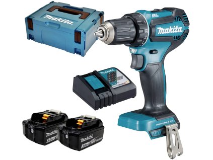 Makita DDF485RFJ Aku bezuhlíkový skrutkovač Li-ion LXT 18V/3,0 Ah, Makpac