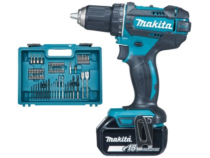 Makita DDF482RFX1 Aku vrtací šroubovák s příslušenstvím Li-ion LXT 18V/3,0 Ah