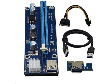 C-TECH PCI-Express riser RC-PCIEX-01C