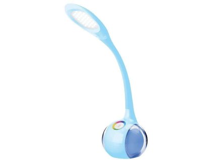 Platinet PDL20 LED stolný lampa 7W s nočným svetlom, modrá 5907595437370