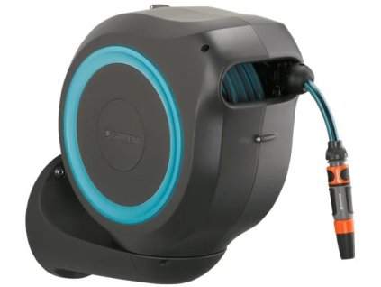 Gardena 18610-20 nástenný box na hadicu RollUp M tyrkysová