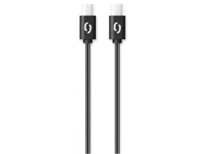 datovy kabel aligator power 3a usb c usb c 1m cerny ien382355