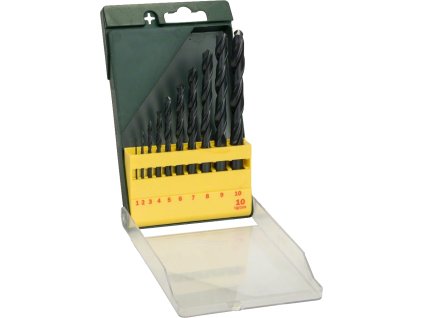 10-dielna súprava vrtákov do kovu HSS-R Bosch (2.607.019.442)