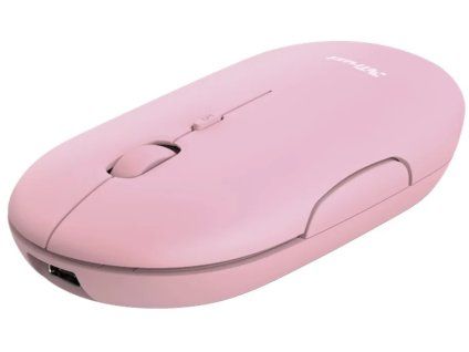 trust puck rechargeable bluetooth wireless mouse ruzova ien376312