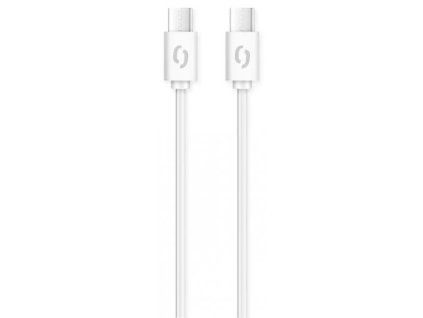 datovy kabel aligator power 3a usb c usb c 1m bily ien382356
