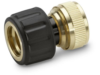 Mosadzná hadicová spojka Kärcher 1/2" a 5/8" s aquastopom (2.645-017.0)