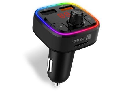 connect it carrgb bezdratovy fm transmitter 2xusb microsd cerny ien382369