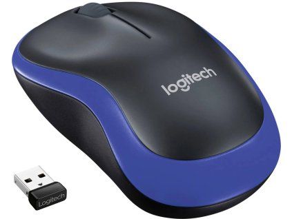 logitech wireless m185 modra ien385408
