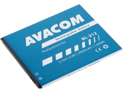 Avacom batéria do mobilu Lenovo S580 Li-Ion 3,8V 2000mAh (náhrada BL212) GSLE-BL212-2000