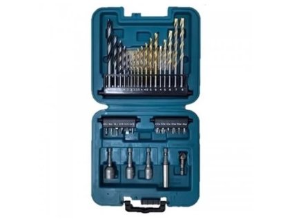 Makita B-68498 sada vrtákov a bitov 34 ks v plastovom kufríku