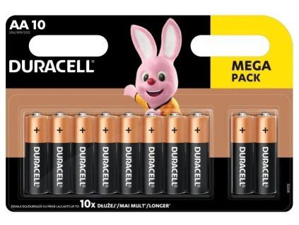 duracell basic alkalicka baterie 10 ks aa ien387171